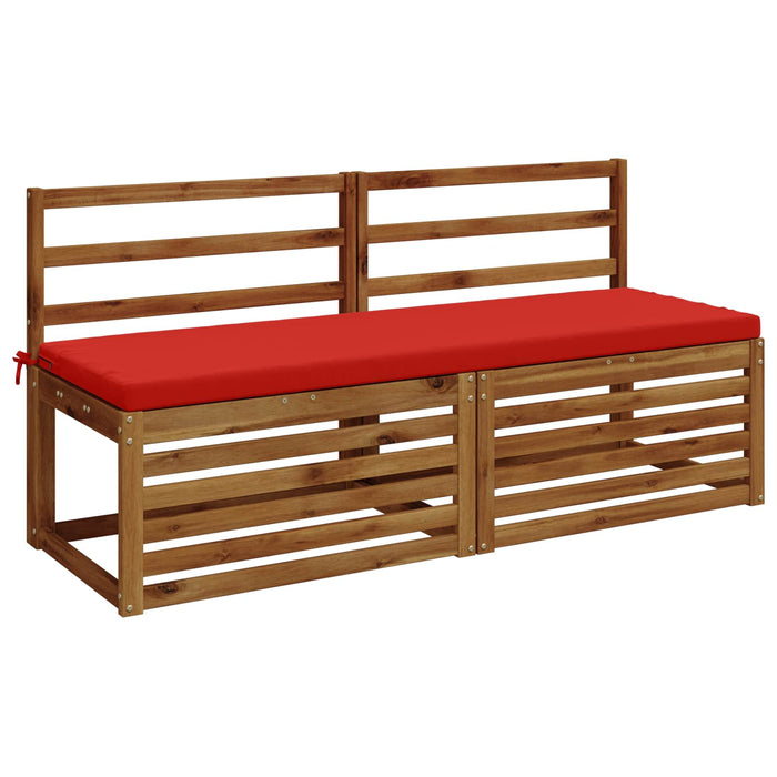 Perna pentru bancă SOEST 100% Polyester Roșu 150 x 50 x 5 cm WALTI