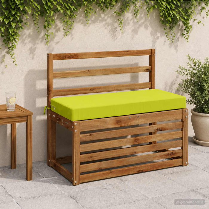 Perna pentru bancă SOEST 100% Polyester Verde strălucitor. WALTI