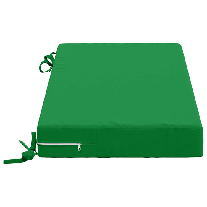 Perna pentru bancă SOEST 100% Polyester Verde 60 x 40 x 8 cm WALTI