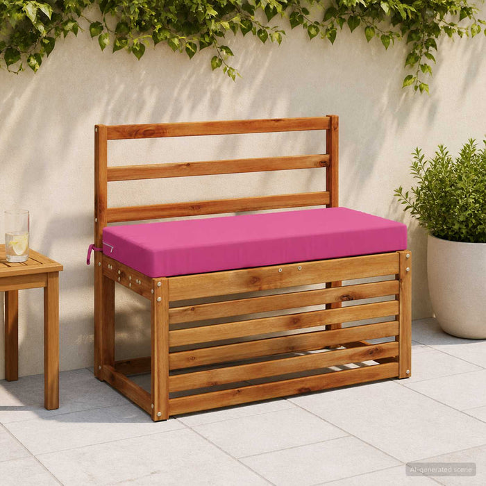 Perna pentru bancă SOEST 100% Polyester Roz 60 x 40 x 8 cm WALTI