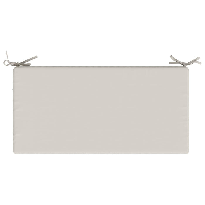 Perna pentru bancă SOEST 100% Polyester Alb 80 x 40 x 8 cm WALTI