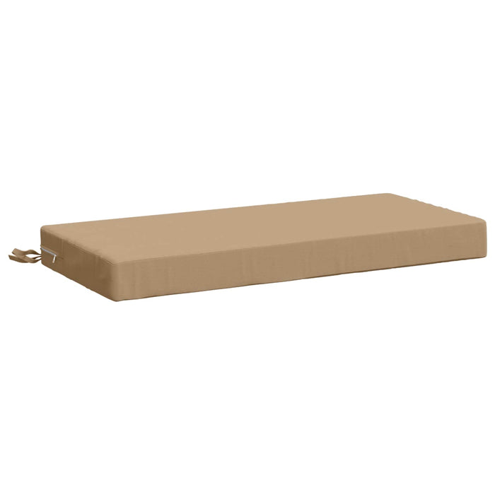 Perna pentru bancă SOEST 100% Polyester Nisipiu 80 x 40 x 8 cm WALTI