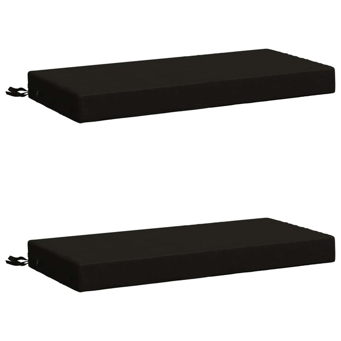 Perne pentru bancă 2 bucăți SOEST 2 buc. 100% Polyester Negru WALTI