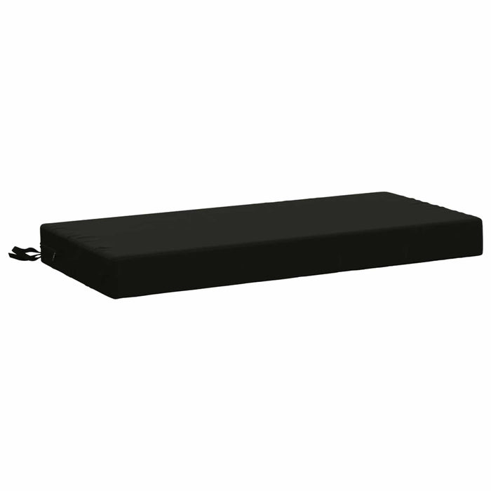 Perna pentru bancă SOEST 100% Polyester Negru 80 x 40 x 8 cm WALTI