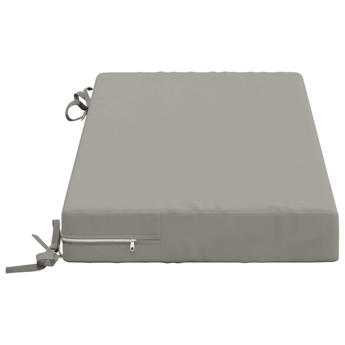 Perna pentru bancă SOEST 100% Polyester Gri 80 x 40 x 8 cm WALTI