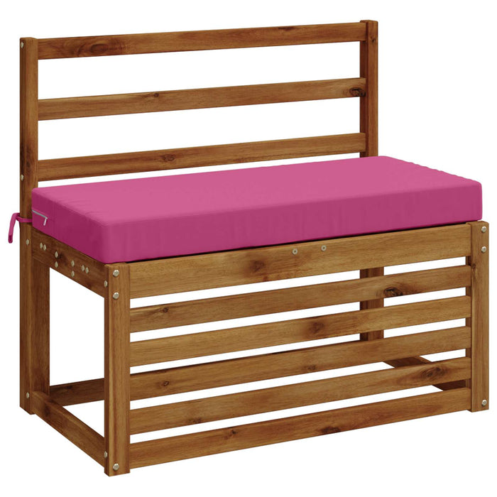 Perna pentru bancă SOEST 100% Polyester Roz 80 x 40 x 8 cm WALTI