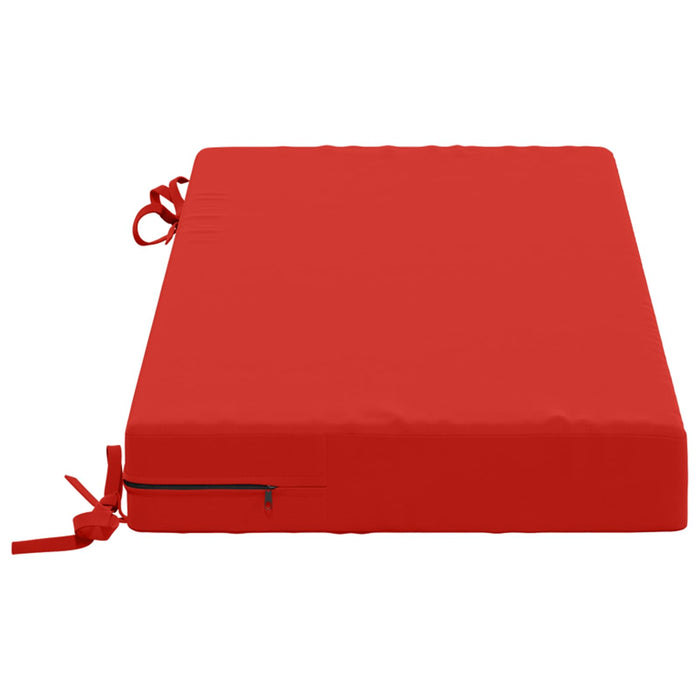 Perna pentru bancă SOEST 100% Polyester Roșu 80 x 40 x 8 cm WALTI