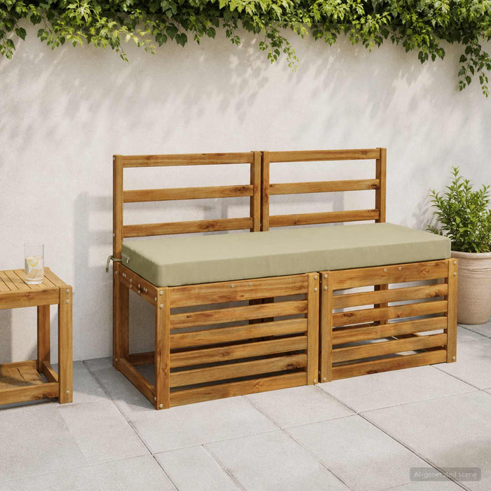 Perna pentru bancă SOEST 100% Polyester Verde deschis WALTI