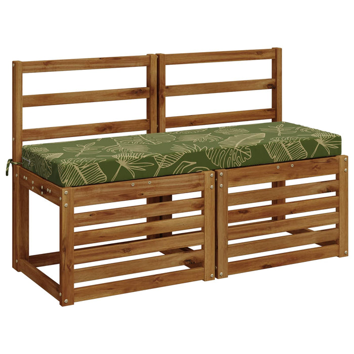 Perna pentru bancă SOEST 100% Polyester Design cu frunze WALTI
