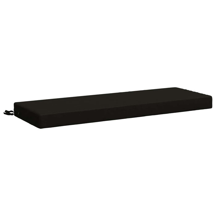 Perna pentru bancă SOEST 100% Polyester Negru 120 x 40 x 8 cm WALTI