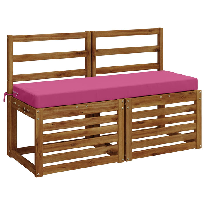 Perna pentru bancă SOEST 100% Polyester Roz 120 x 40 x 8 cm WALTI