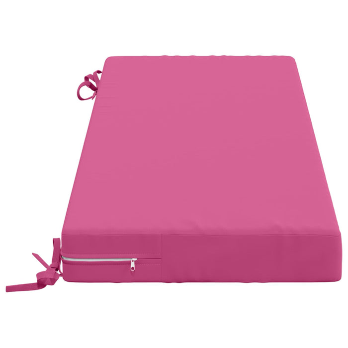 Perna pentru bancă SOEST 100% Polyester Roz 120 x 40 x 8 cm WALTI