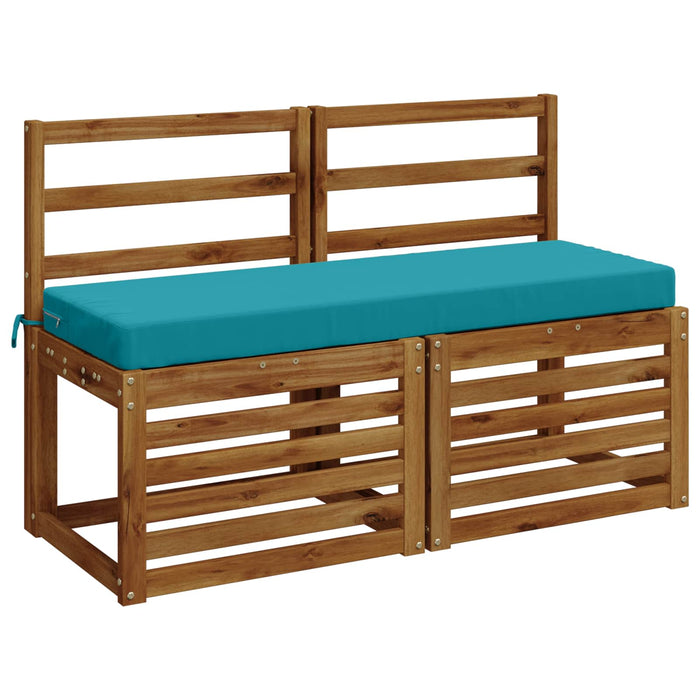 Perna pentru bancă SOEST 100% Polyester Turcoaz 120 x 40 x 8 cm WALTI