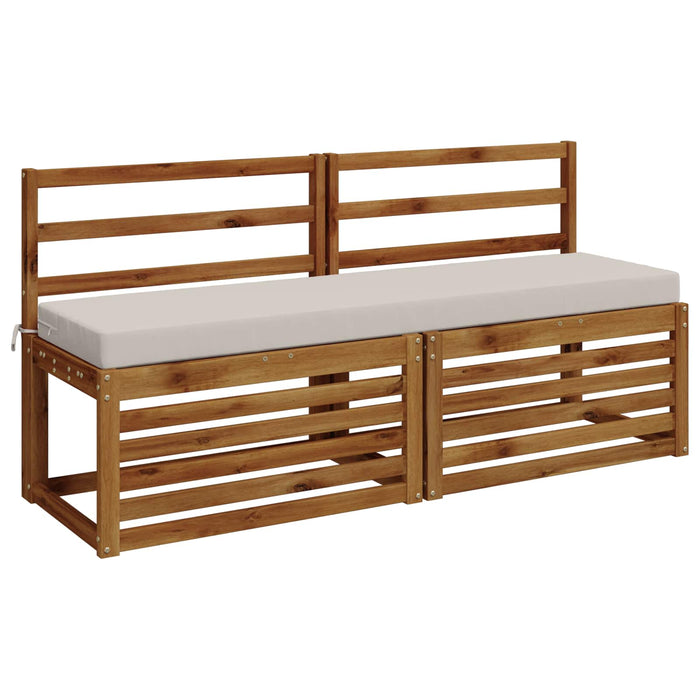 Perna pentru bancă SOEST 100% Polyester Alb 140 x 40 x 8 cm WALTI