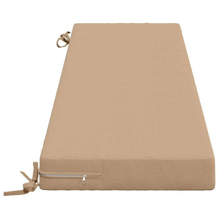 Perna pentru bancă SOEST 100% Polyester Nisipiu 140 x 40 x 8 cm WALTI