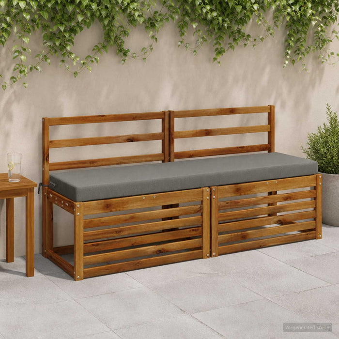 Perna pentru bancă SOEST 100% Polyester Gri 150 x 40 x 8 cm WALTI