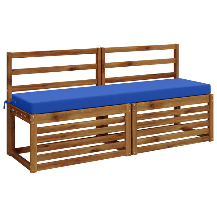 Perna pentru bancă SOEST 100% Polyester Albastru regal WALTI