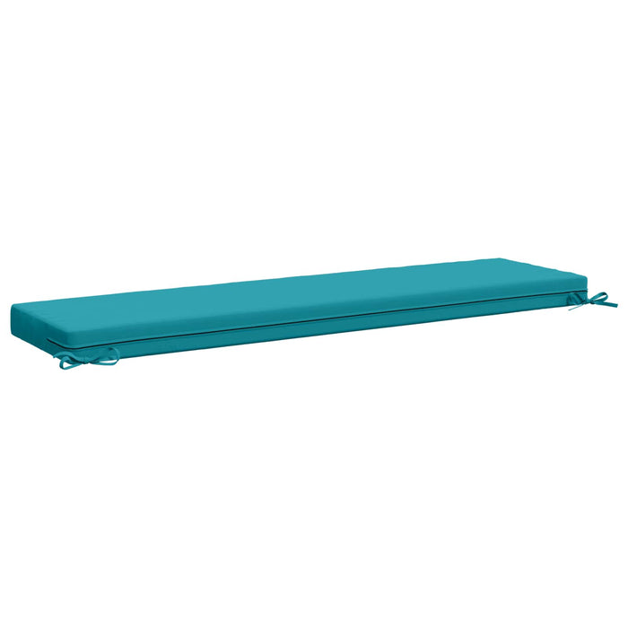 Perna pentru bancă SOEST 100% Polyester Turcoaz 140 x 40 x 8 cm WALTI