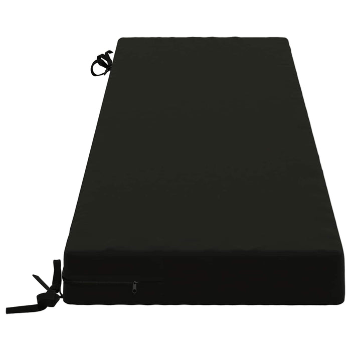 Perna pentru bancă SOEST 100% Polyester Negru 150 x 40 x 8 cm WALTI