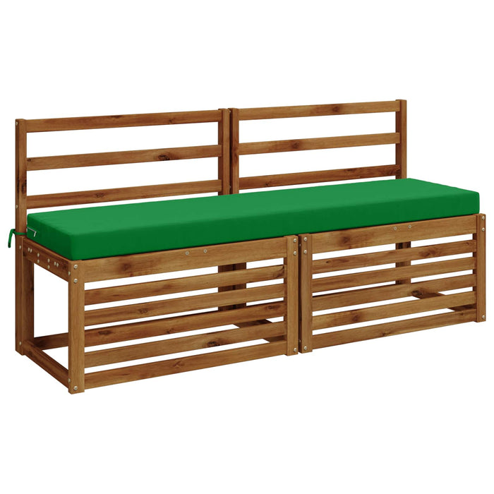 Perna pentru bancă SOEST 100% Polyester Verde 150 x 40 x 8 cm WALTI