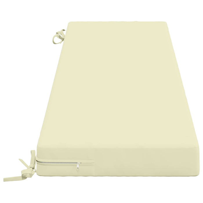 Perna pentru bancă SOEST 100% Polyester Crem 160 x 40 x 8 cm WALTI