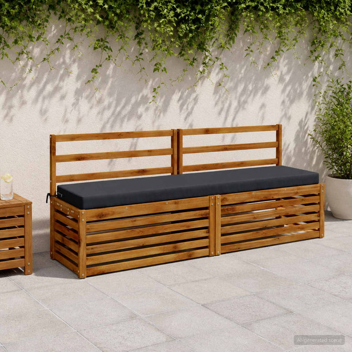 Perna pentru bancă SOEST 100% Polyester Albastru închis WALTI