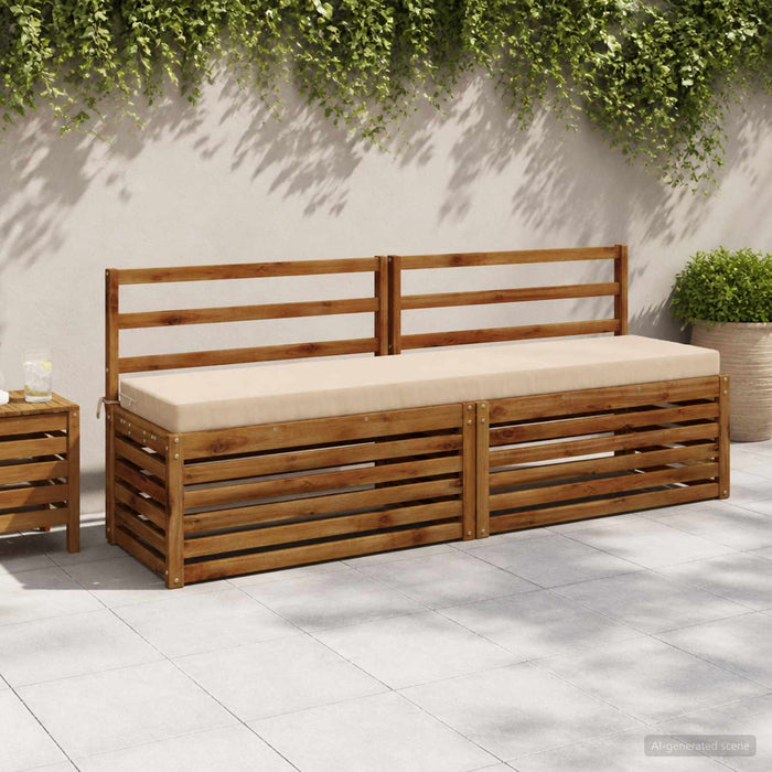 Perna pentru bancă SOEST 100% Polyester Crem 180 x 40 x 8 cm WALTI