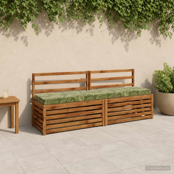 Perna pentru bancă SOEST 100% Polyester Design cu frunze WALTI
