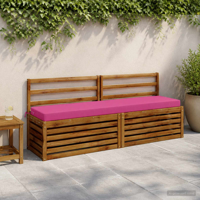 Perna pentru bancă SOEST 100% Polyester Roz 170 x 40 x 8 cm WALTI