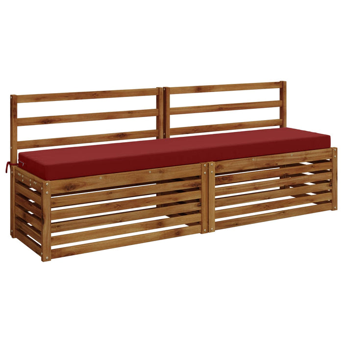 Perna pentru bancă SOEST 100% Polyester Roșu Vin WALTI