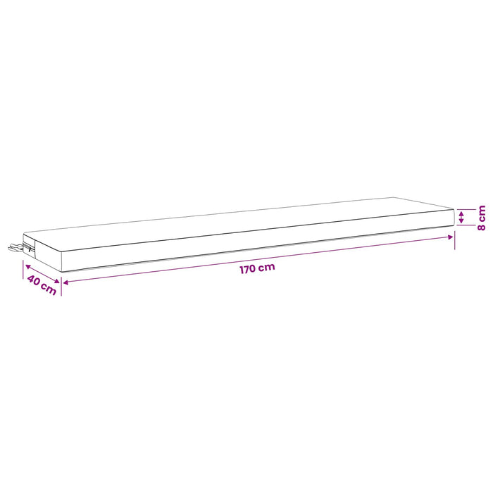 Perne pentru bancă 2 bucăți SOEST 2 buc. 100% Polyester WALTI