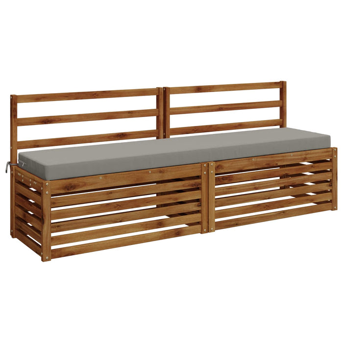 Perna pentru bancă SOEST 100% Polyester Gri 180 x 40 x 8 cm WALTI