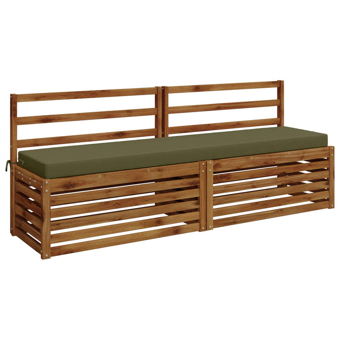 Perna pentru bancă SOEST 100% Polyester Verde măsliniu WALTI