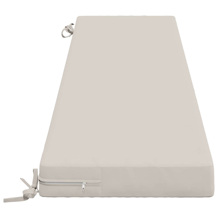 Perna pentru bancă SOEST 100% Polyester Alb 200 x 40 x 8 cm WALTI