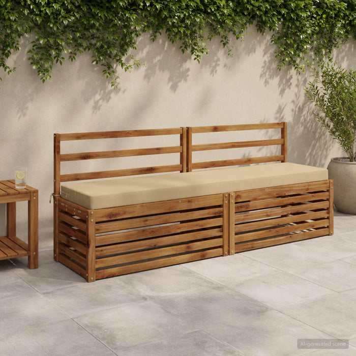 Perna pentru bancă SOEST 100% Polyester Bej 200 x 40 x 8 cm WALTI