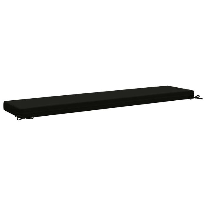 Perna pentru bancă SOEST 100% Polyester Negru 200 x 40 x 8 cm WALTI