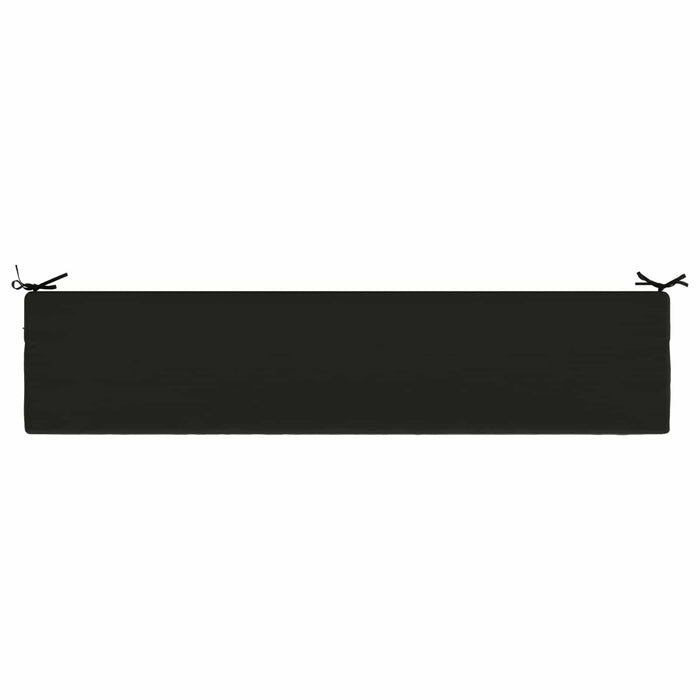 Perna pentru bancă SOEST 100% Polyester Negru 200 x 40 x 8 cm WALTI
