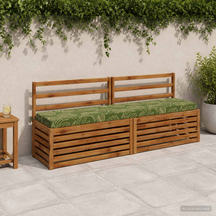 Perna pentru bancă SOEST 100% Polyester Design cu frunze WALTI