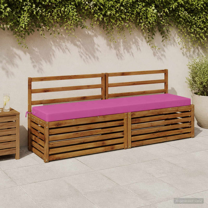 Perne pentru bancă 2 bucăți SOEST 2 buc. 100% Polyester Roz WALTI