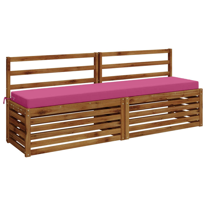 Perna pentru bancă SOEST 100% Polyester Roz 200 x 40 x 8 cm WALTI