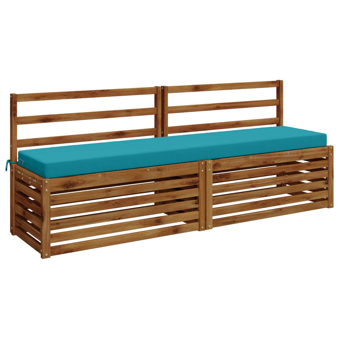 Perna pentru bancă SOEST 100% Polyester Turcoaz 200 x 40 x 8 cm WALTI
