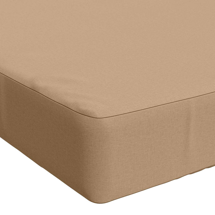 Perna pentru bancă SOEST 100% Polyester Nisipiu 110 x 50 x 8 cm WALTI