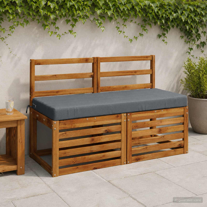 Perna pentru bancă SOEST 100% Polyester albastru WALTI