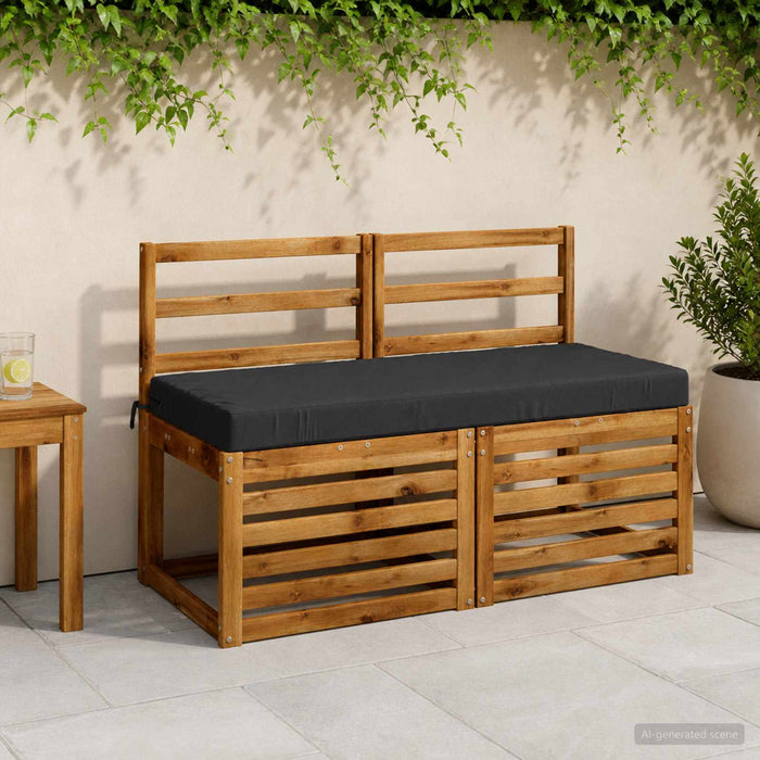 Perna pentru bancă SOEST 100% Polyester Antracit WALTI