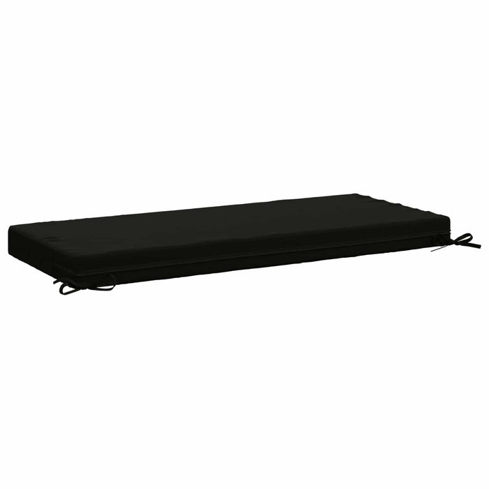 Perna pentru bancă SOEST 100% Polyester Negru 110 x 50 x 8 cm WALTI