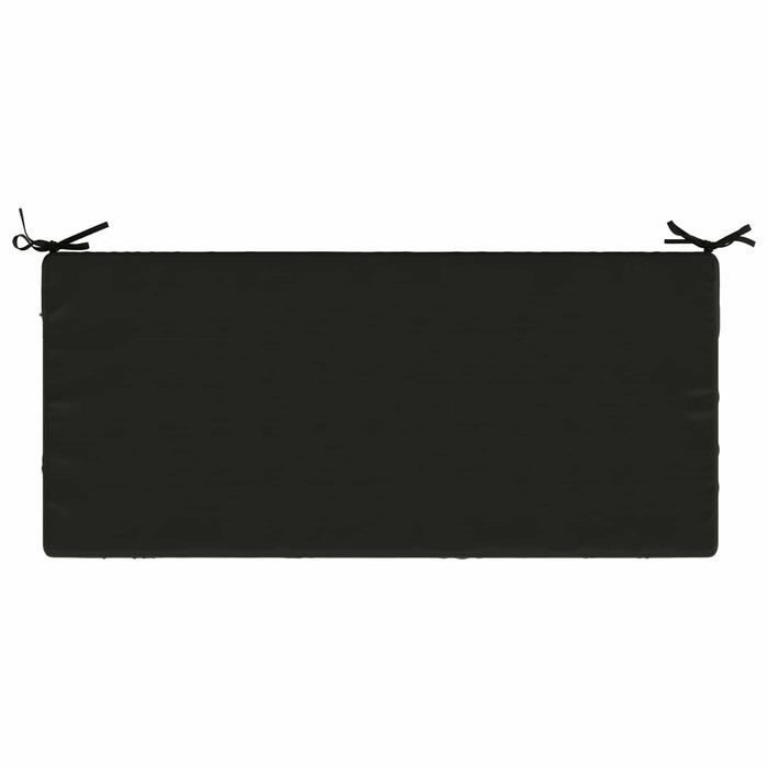 Perna pentru bancă SOEST 100% Polyester Negru 110 x 50 x 8 cm WALTI