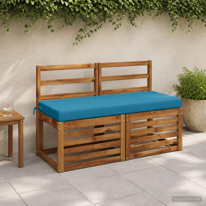 Perna pentru bancă SOEST 100% Polyester Albastru deschis WALTI