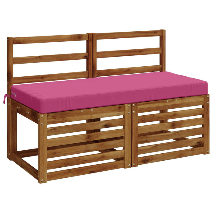 Perna pentru bancă SOEST 100% Polyester Roz 110 x 50 x 8 cm WALTI