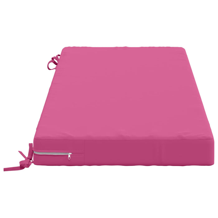 Perna pentru bancă SOEST 100% Polyester Roz 110 x 50 x 8 cm WALTI