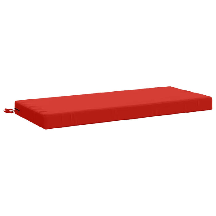 Perna pentru bancă SOEST 100% Polyester Roșu 110 x 50 x 8 cm WALTI